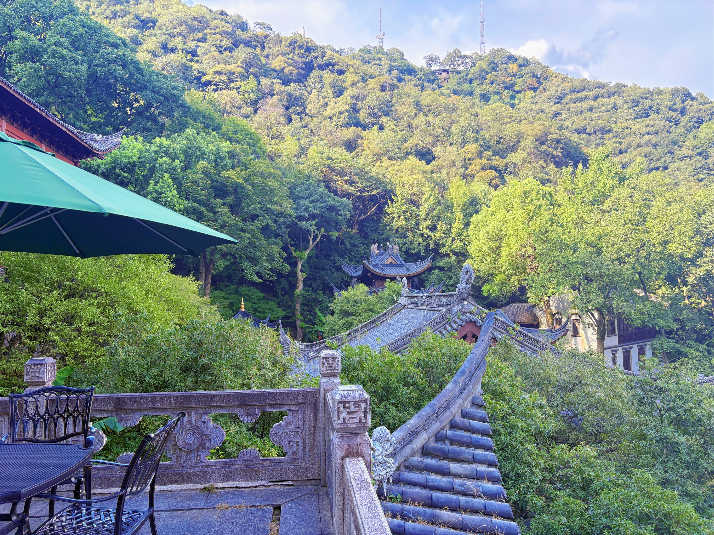 韬光寺,白云深处宝藏寺庙