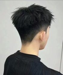 -一家只做男发烫染的店