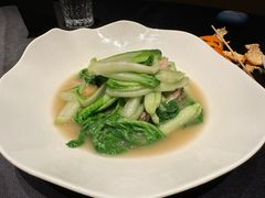 鲜腐衣炒鸡毛菜-桂满陇·海市蜃楼·黑金(国金店)