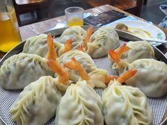 精品大虾蒸饺-叶存利海鲜大馅饺子(海宁路总店)