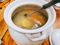 红萝卜玉米汤-香竹农庄•传统竹筒饭(十年店)