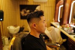 -595barbershop美式油头