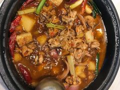 -蜀八婆鲍鱼鸡煲虾(宝安坪洲店)