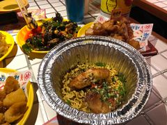 甜辣鸡翅星洲面-碌碌发·东南亚风味烧烤档(体育西店)