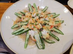 秋葵粉丝虾-天怡·鱼工厂(临江店)