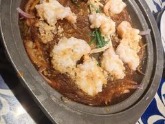 招牌粉丝裹虾-绿茶餐厅(布吉万象汇店)