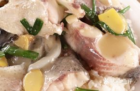 Stewed Large Fish with Ginger and Scallion
