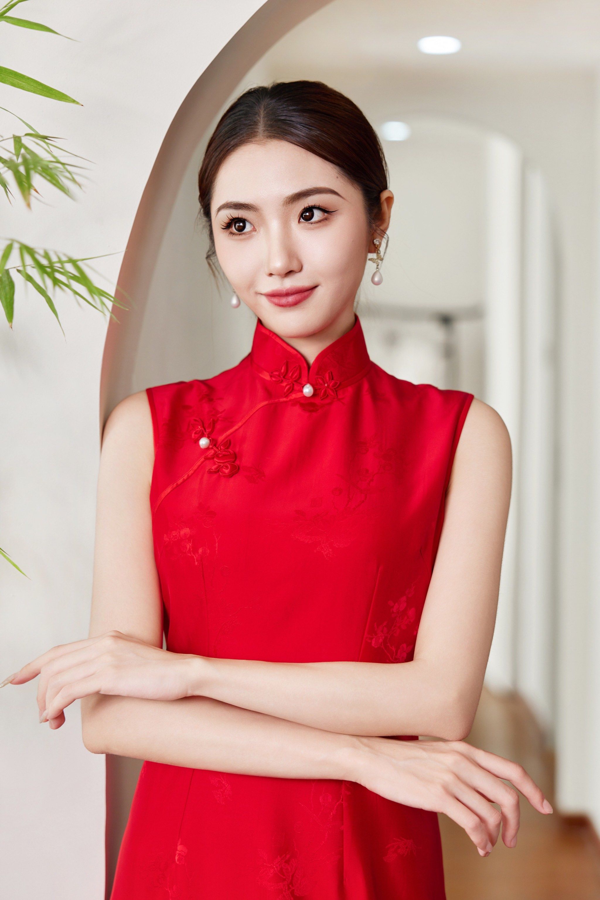 可爱的柿柿如意旗袍