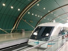 -龙阳路磁悬浮列车总站-停车场