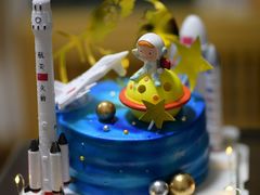 -咖咖熊蛋糕定制·蓝风车动物奶油