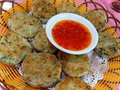 香煎鱼饼-根哥美食大雁岛(魁东一路店)