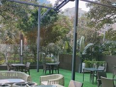 -深圳温德姆至尊酒店·大堂吧·户外花园