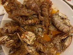 椒盐富贵爬爬虾-芭菲盛宴·环球美食(锦城万达广场店)