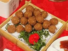 金牌干炸丸子-正阳门饭庄·烤鸭·北京菜(万丰路七里庄店)