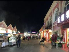 -布尔津河堤夜市