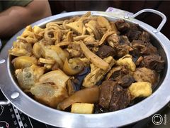 -老红桥炸灌肠牛肚锅烧烤(定福庄店)