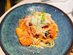 芝士蘑菇鲜虾意大利面-BE BRIGHT KITCHEN(正佳广场店)