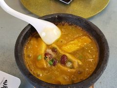石锅金瓜手工豆腐-铁道茶苑.色稷餐厅(莲花南路店)