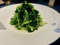 清炒鸡毛菜-食悦江南·淮扬菜·烤鸭(亚运村·惠新店)