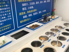 自助调料区-蟹谢蒸鲜自助餐厅