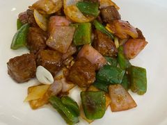 黑椒牛仔粒-骏莱海鲜鱼港(五角场店)