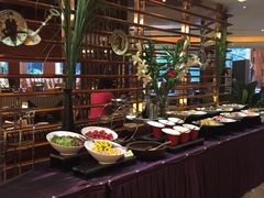 自助取餐区-长安莲花山庄-莲湖轩中餐厅
