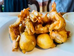 梨球果仁虾-小吊梨汤·北京菜·烤鸭(双井乐成中心店)