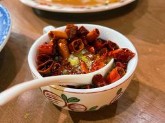 现榨辣椒油-清真·北京老门框爆肚涮肉馆(凤城六路店)