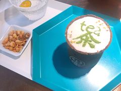 手工奶盖茶-茶是一枝花泡茶店