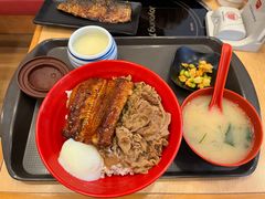 温泉蛋牛肉鳗鱼丼-食其家·牛丼咖喱(宜山路贝岭店)