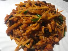 鱼香肉丝-老浒记烤鸭-北京菜(琉璃厂店)