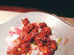 蒜香蜜汁排骨-绿茶餐厅(石家庄万象城店)