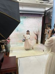 -后宫·古装汉服京剧儿童亲子全家福摄影