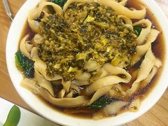 雪菜面-老刀刀削面烧烤