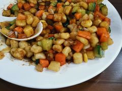 虾仁炒疙瘩-白魁老号饭庄(安内店)