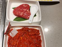 捞派滑牛肉-海底捞火锅(吉利大厦店)