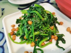 果仁菠菜（美）-撒拉花儿·新疆菜·清真(太阳宫店)