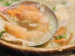 干贝膏蟹鲜虾粥-皮蛋弟砂锅店(总店)
