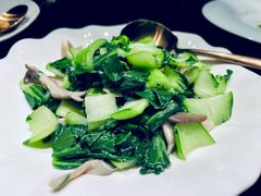 平菇炒青菜-海味世家·家常菜馆(明州里店)