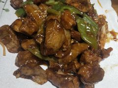 肉段烧茄子-小俩口烧烤东北菜(双井店)