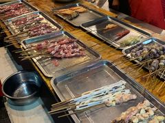 自助取餐区-袁师傅烤肉(弹子石店)