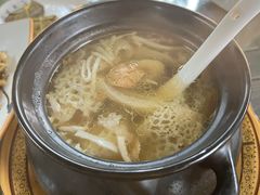三鲜竹荪汤-漫山居私汤民宿全竹宴