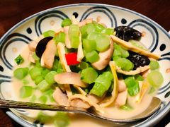 菜心炒口蘑-湖滨28中餐厅·西湖宴·杭州君悦酒店