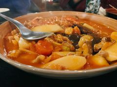 番茄锅巴肉片-华豫川酒家(大卫城店)