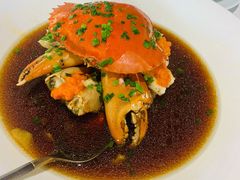 红膏蟹蒸肉饼-荷风细雨·中国茶宴(碧云店)