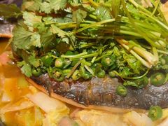 -探鱼·鲜青椒爽麻烤鱼(广州欣荣广场店)