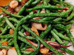 鲜豆角比管鱼-水煮三国·川鲁江湖菜(香山店)