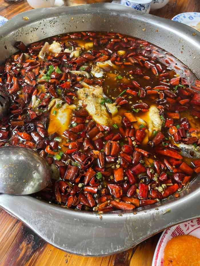 寿安来凤鱼-"味道一开始觉得很麻辣鲜香,鱼也确实很嫩.