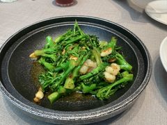 石烹虾西兰花-北平食府·北京烤鸭(北京西站六里桥店)