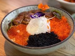 鹅肝鱼籽温泉蛋饭-Hatsune隐泉日式料理(SKP店)